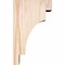 Ekena Millwork Mediterranean Smooth Corbel, Douglas Fir, 3 1/2"W x 6"D x 10"H COR04X06X10MED00SDF - alternate 2